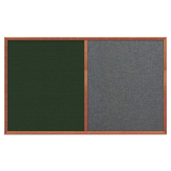 Slim Style Indoor Enclosed Corkboard, 18